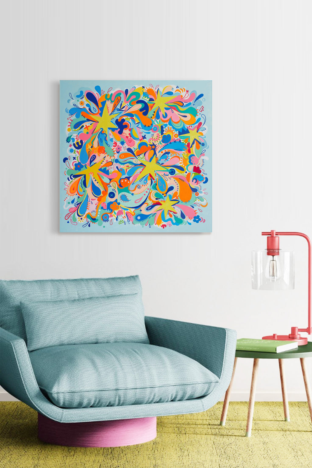 Happiness in Cerulean