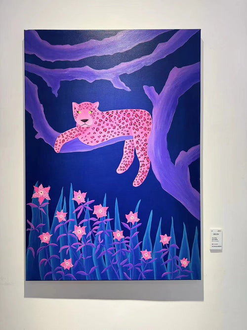 Blush Leopard, 2023