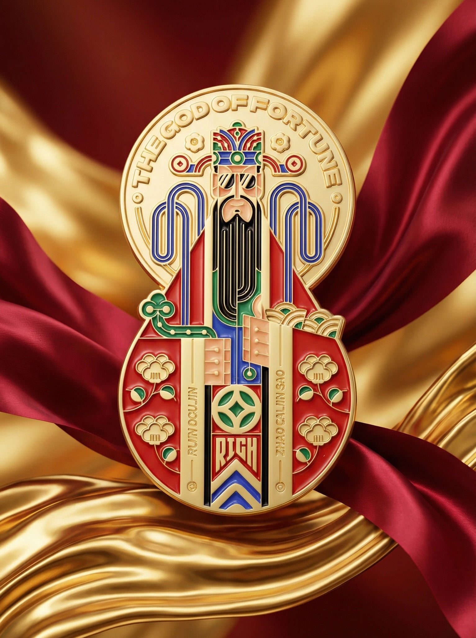 God of Fortune Magnet — Invite Abundance In