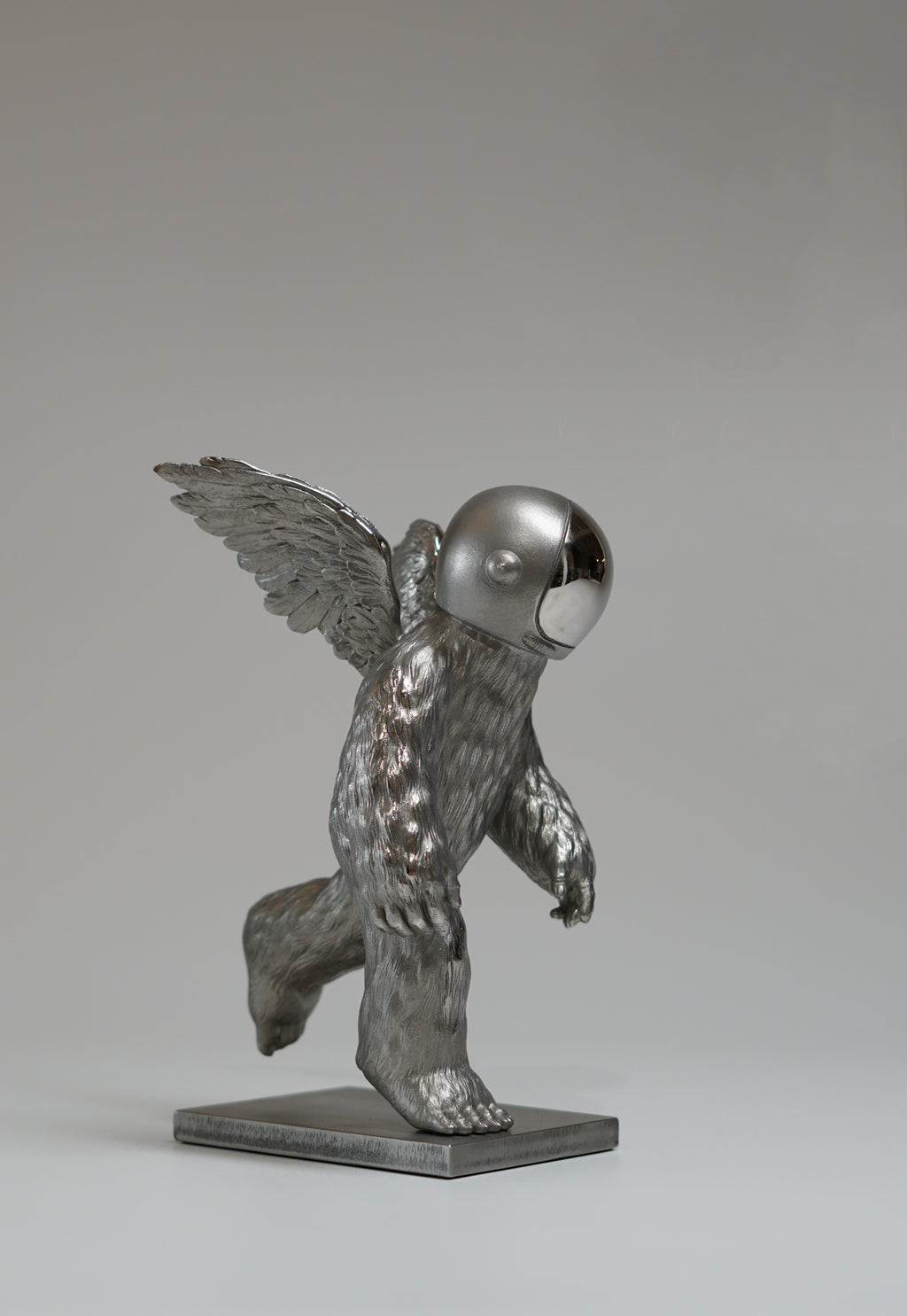 Leap into the Unknown (Stainless Steel), 2025