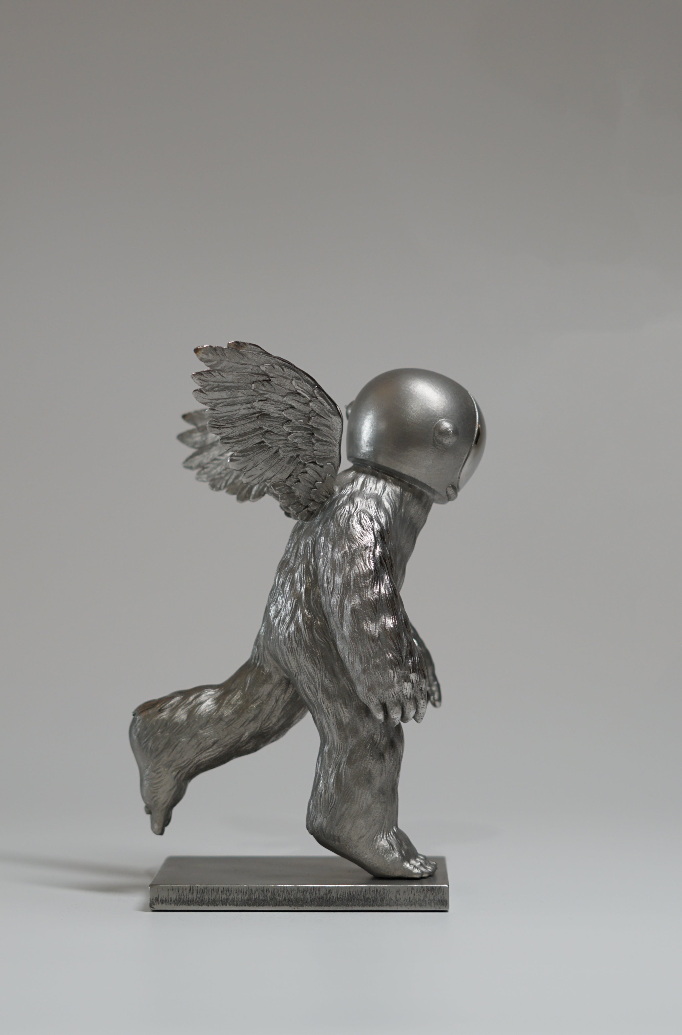 Leap into the Unknown (Stainless Steel), 2025