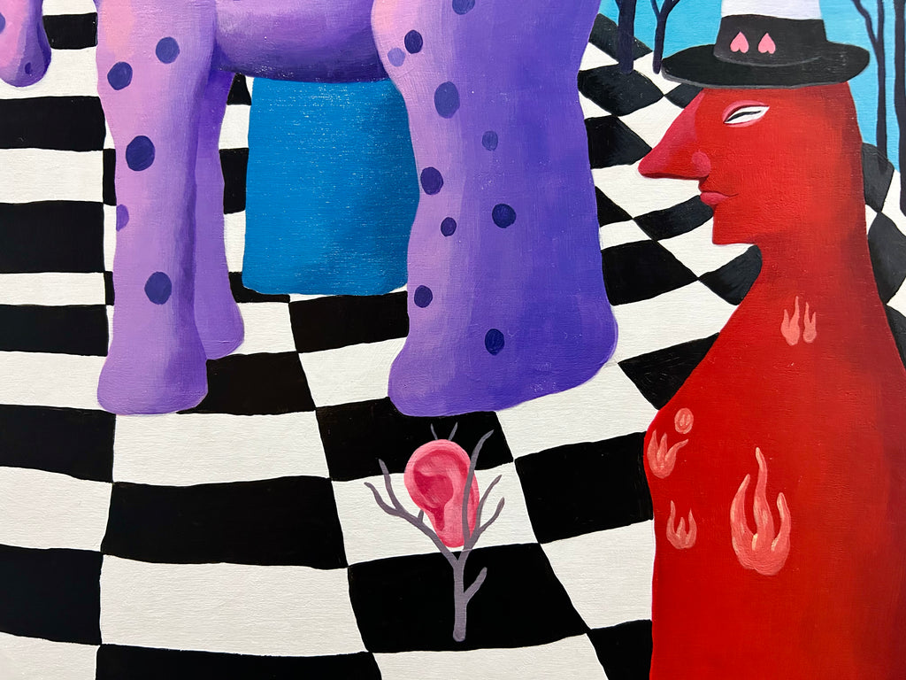 The Magician and His Animal Props