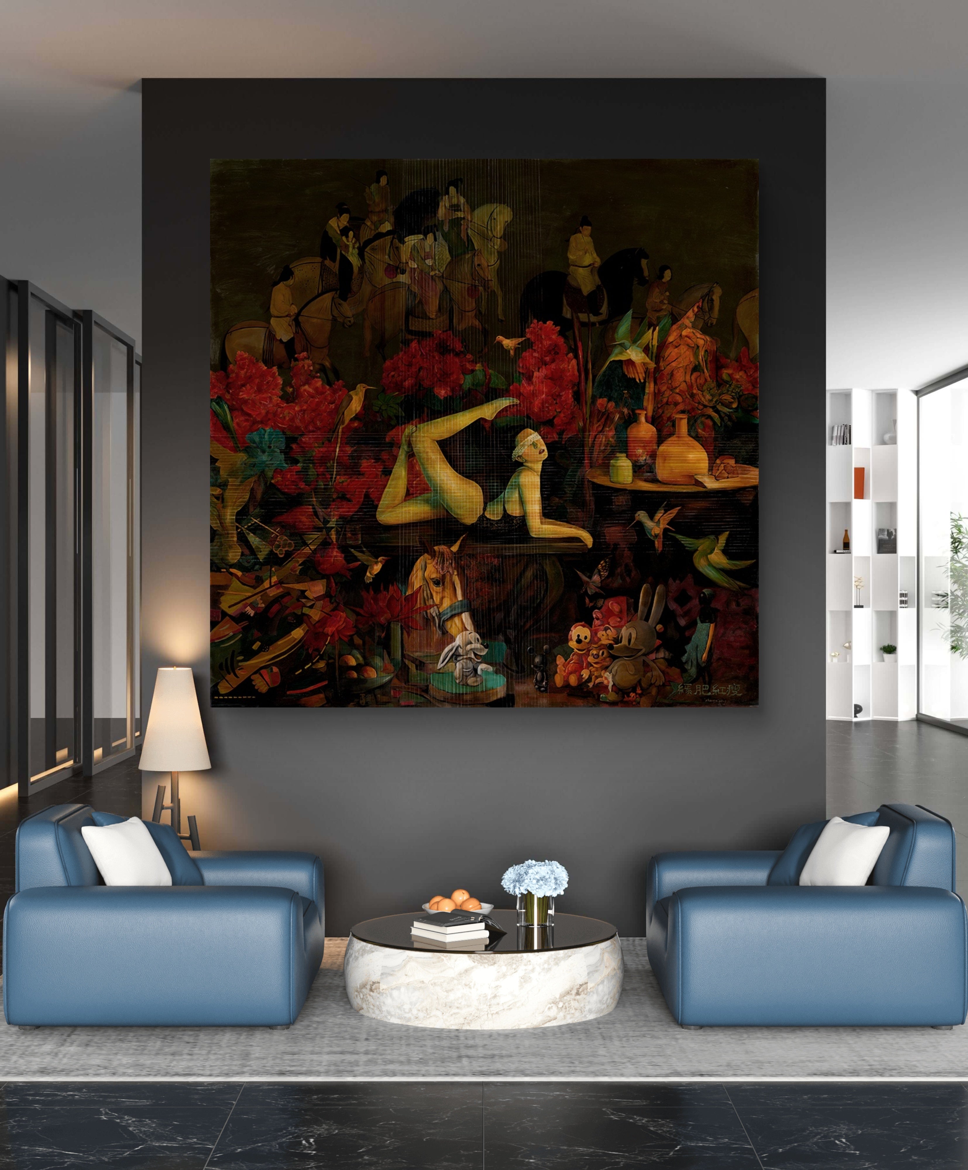 Verdant Leaves, Scarlet Fades