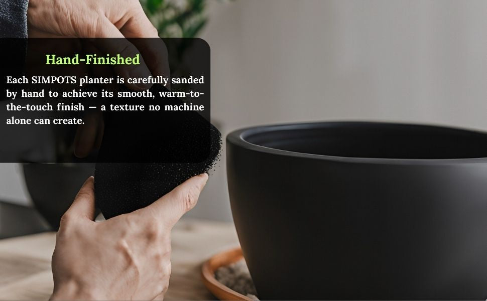 Flow Within: One-of-a-Kind Stone Planter (Small)