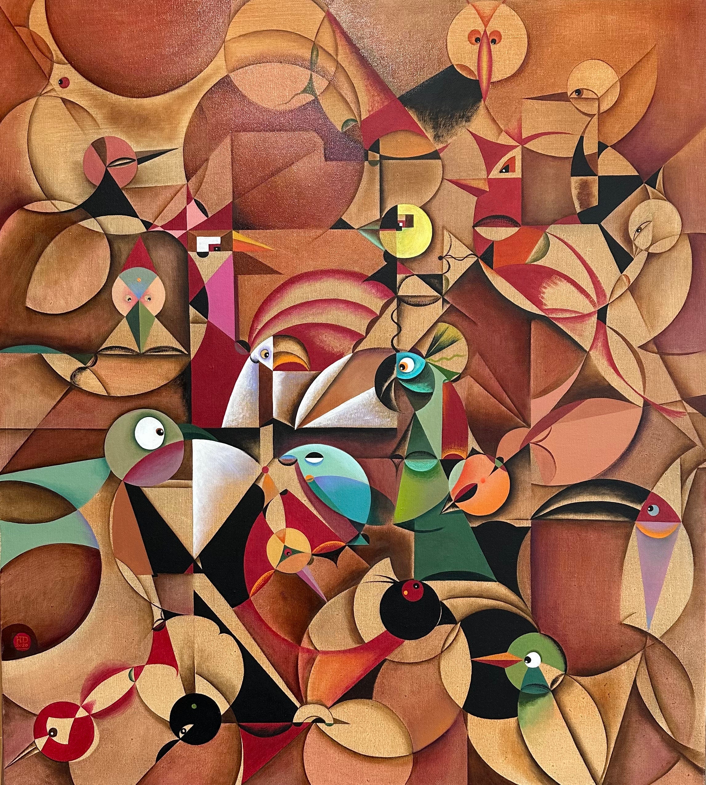 Birds in Gentle Bloom, 2020