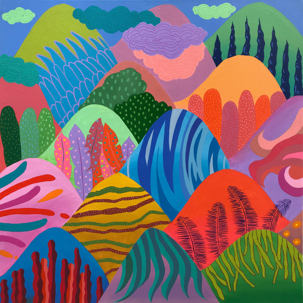 Undulating Hills VIII, 2022