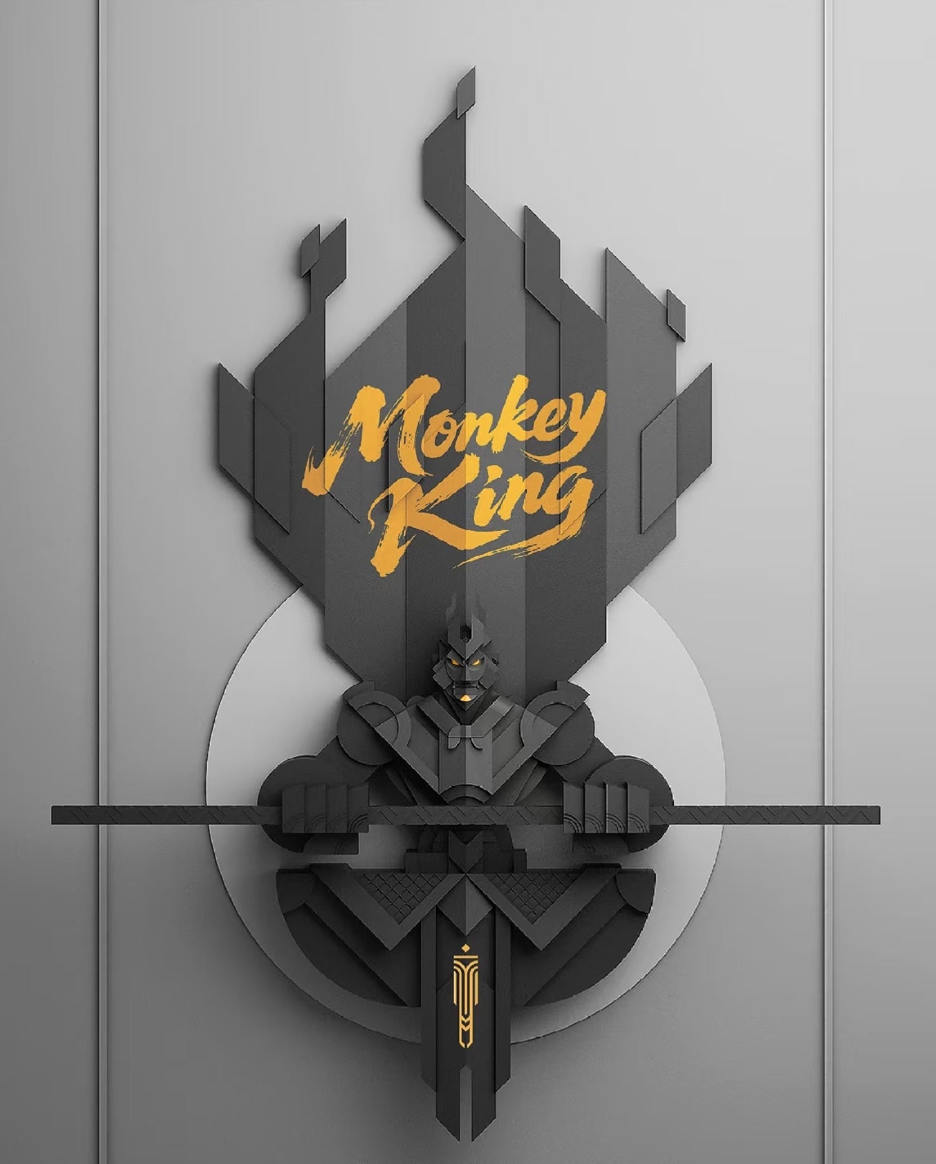 Fridge Magnets-Monkey King, Mythical Guardians