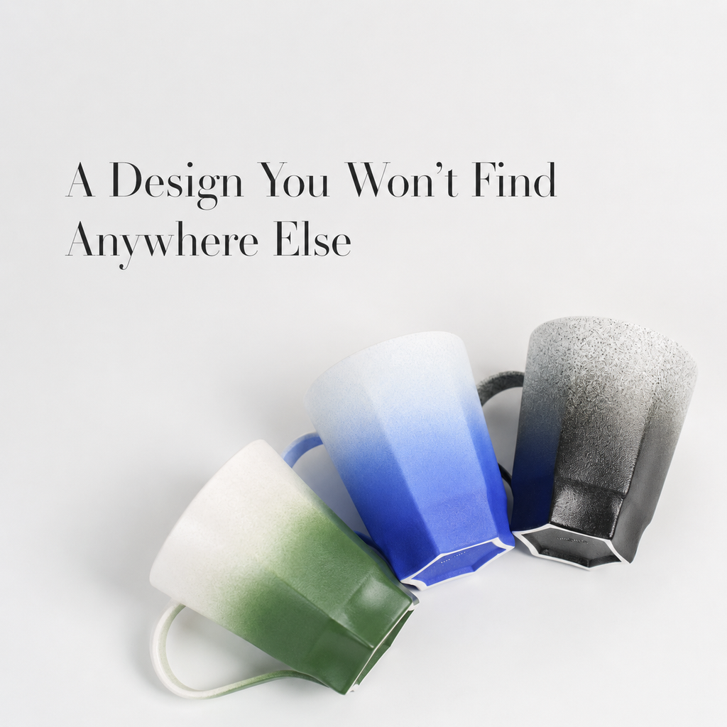 Singular Blue Gradient Ceramic Mug