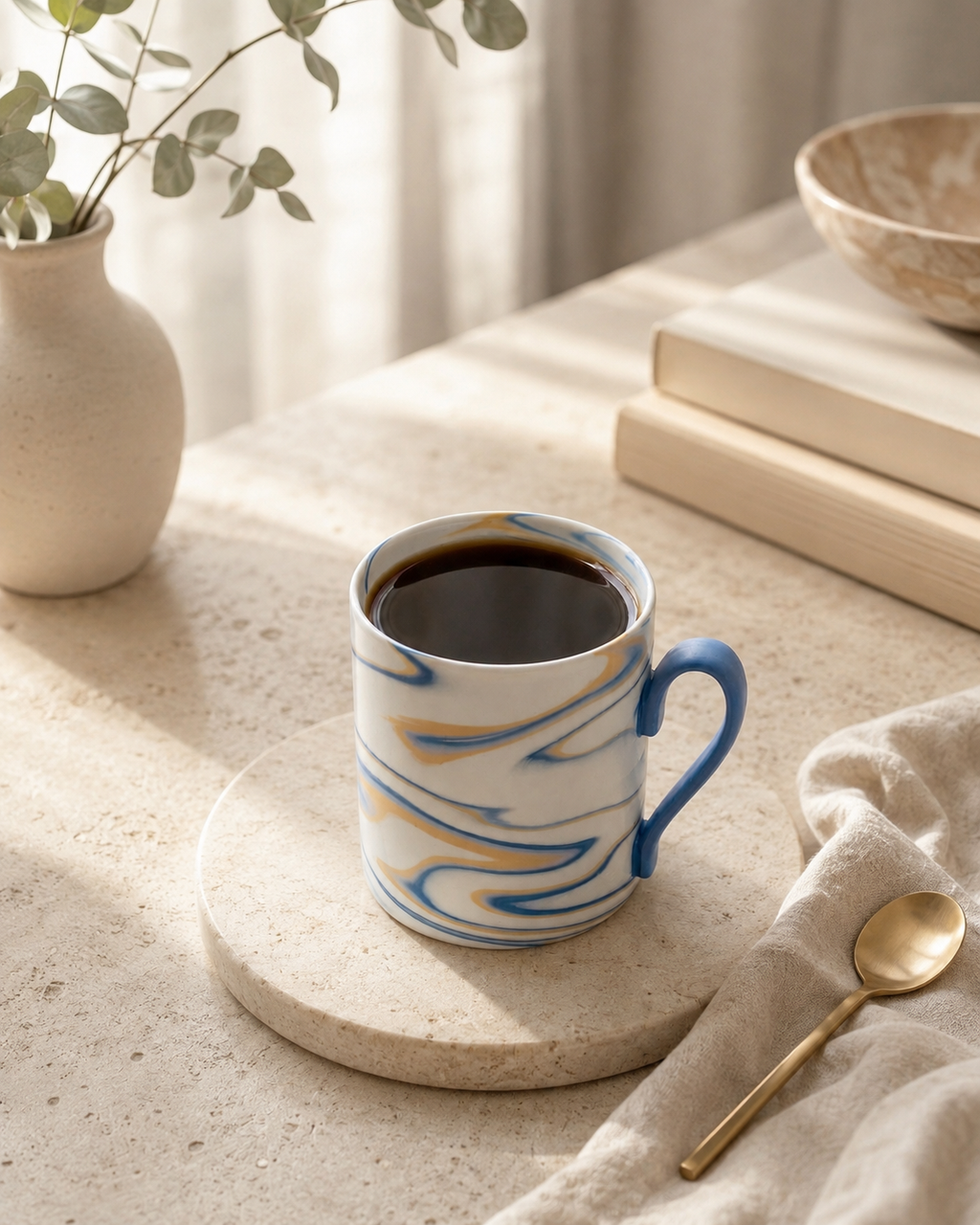 The Singular Fluid Mug (Blue)
