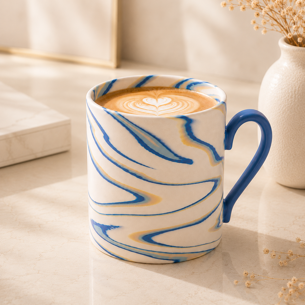 The Singular Fluid Mug (Blue)