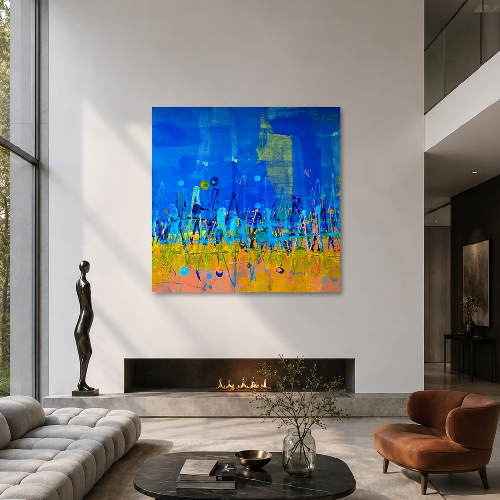 Nocturne in Gold & Blue, 2022