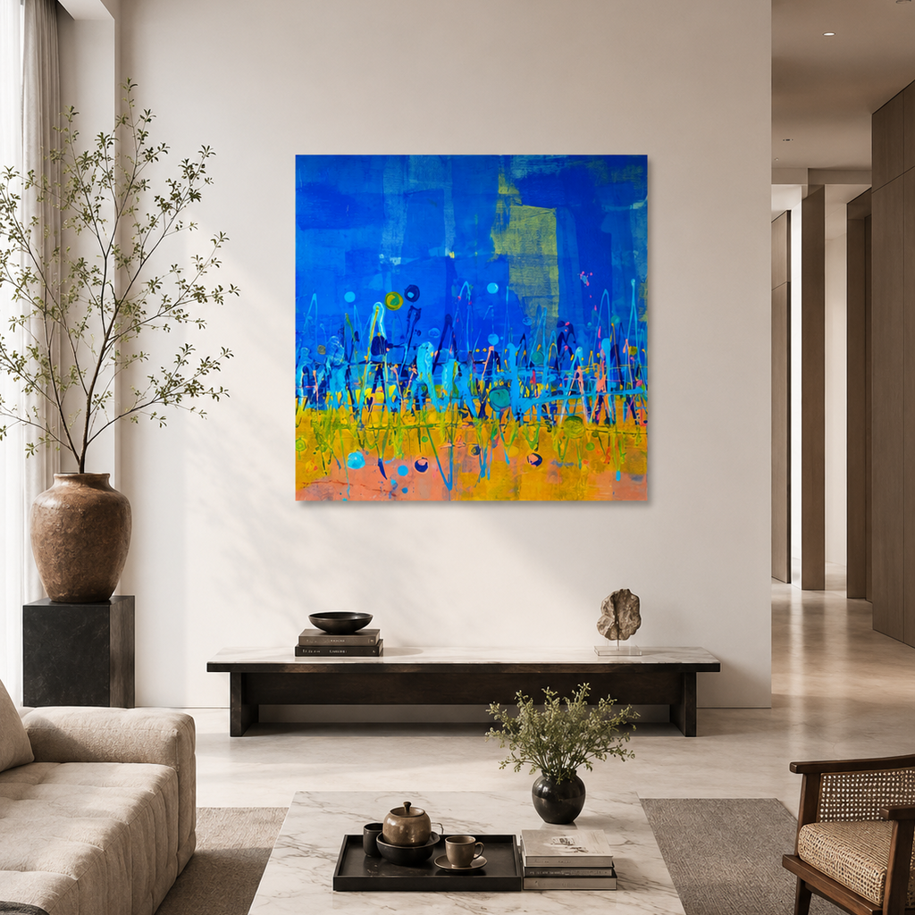 Nocturne in Gold & Blue, 2022