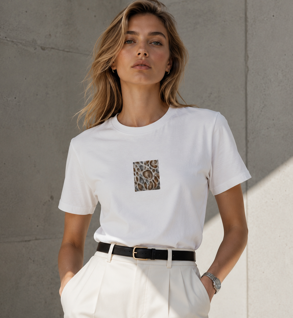 Leopard Abstract Organic T-Shirt