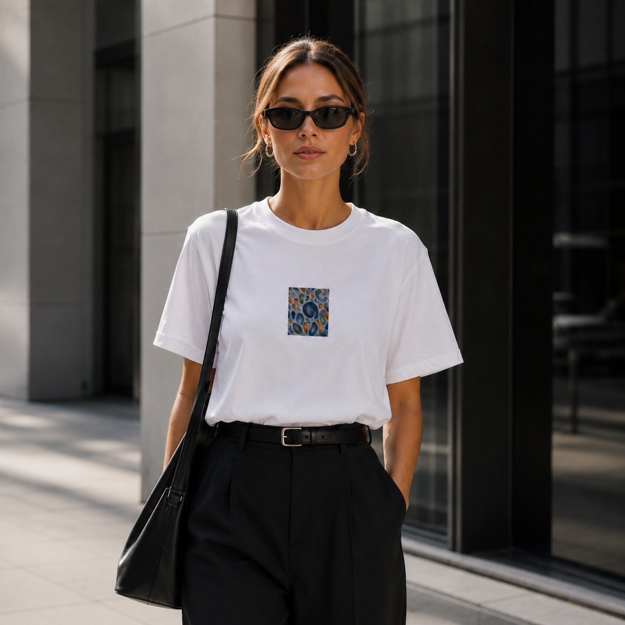 Azure Flow Organic T-Shirt