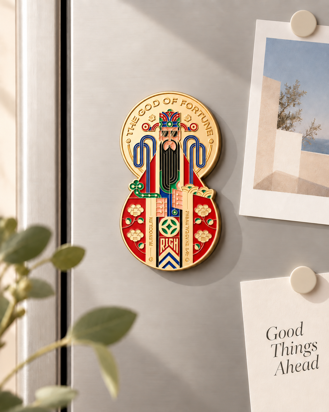 God of Fortune Magnet — Invite Abundance In