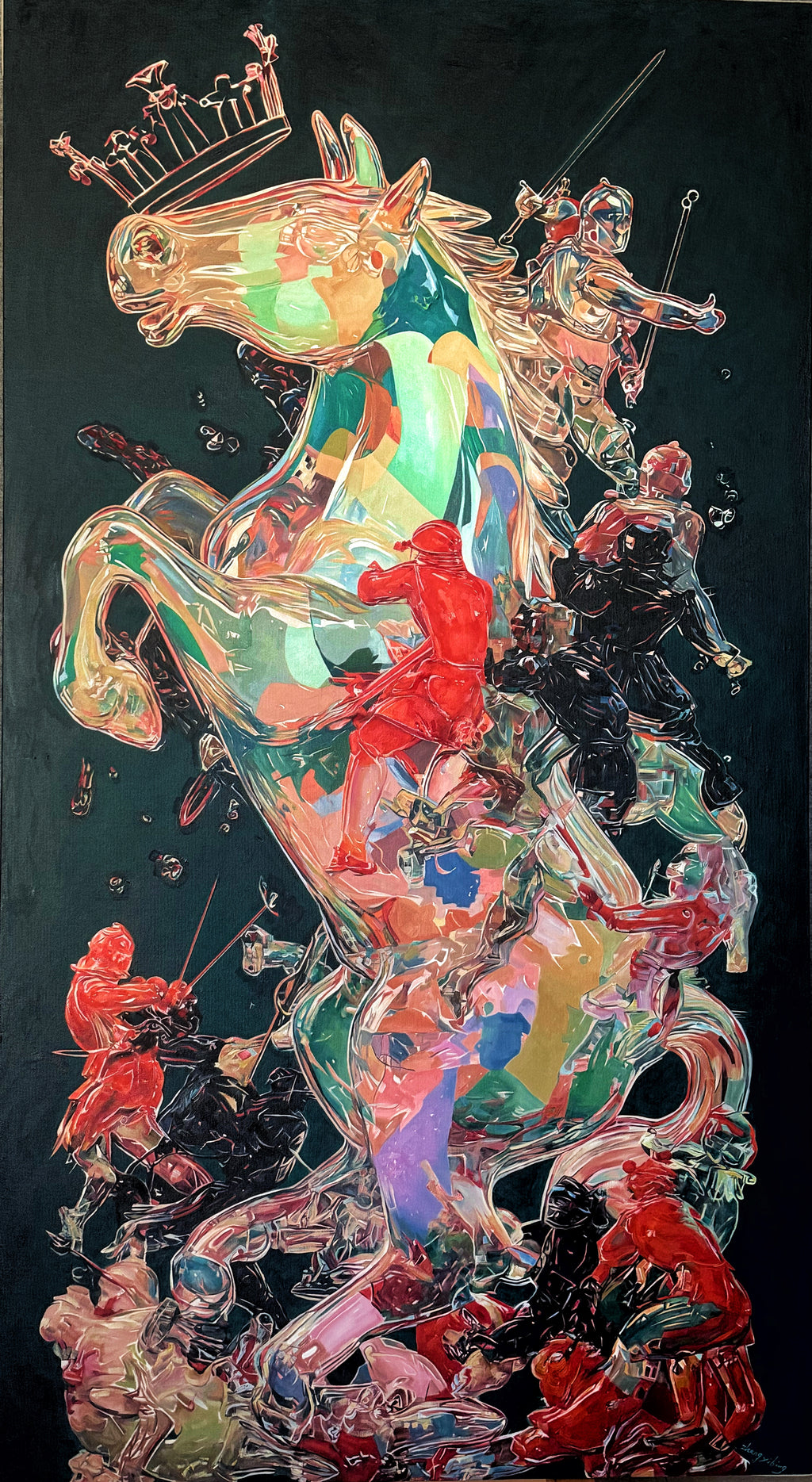 Crimson Conqueror: The Warhorse of an Emperor