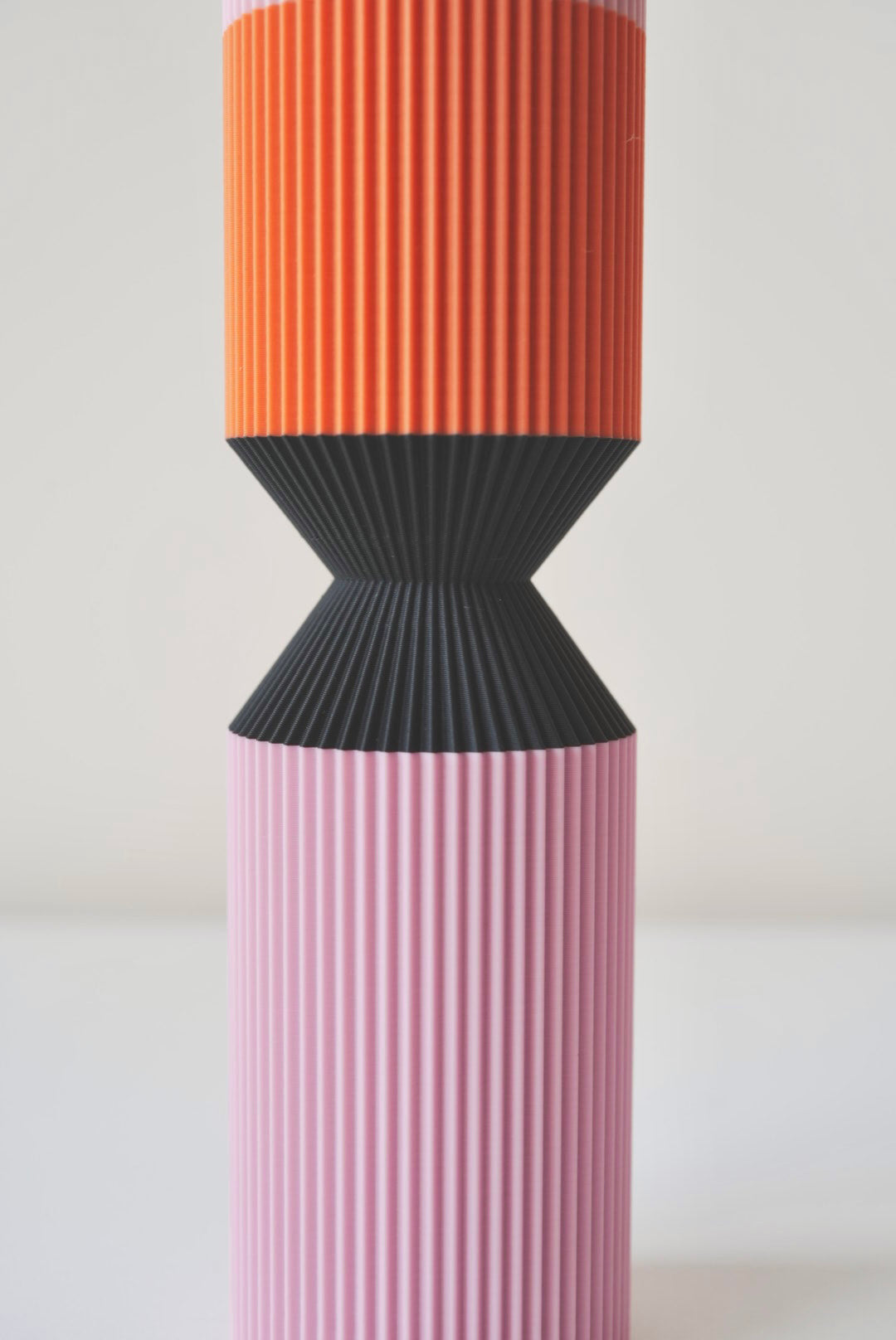 Modern Designer Vase — Minimalist Artistic Flower Vase (Pink1)