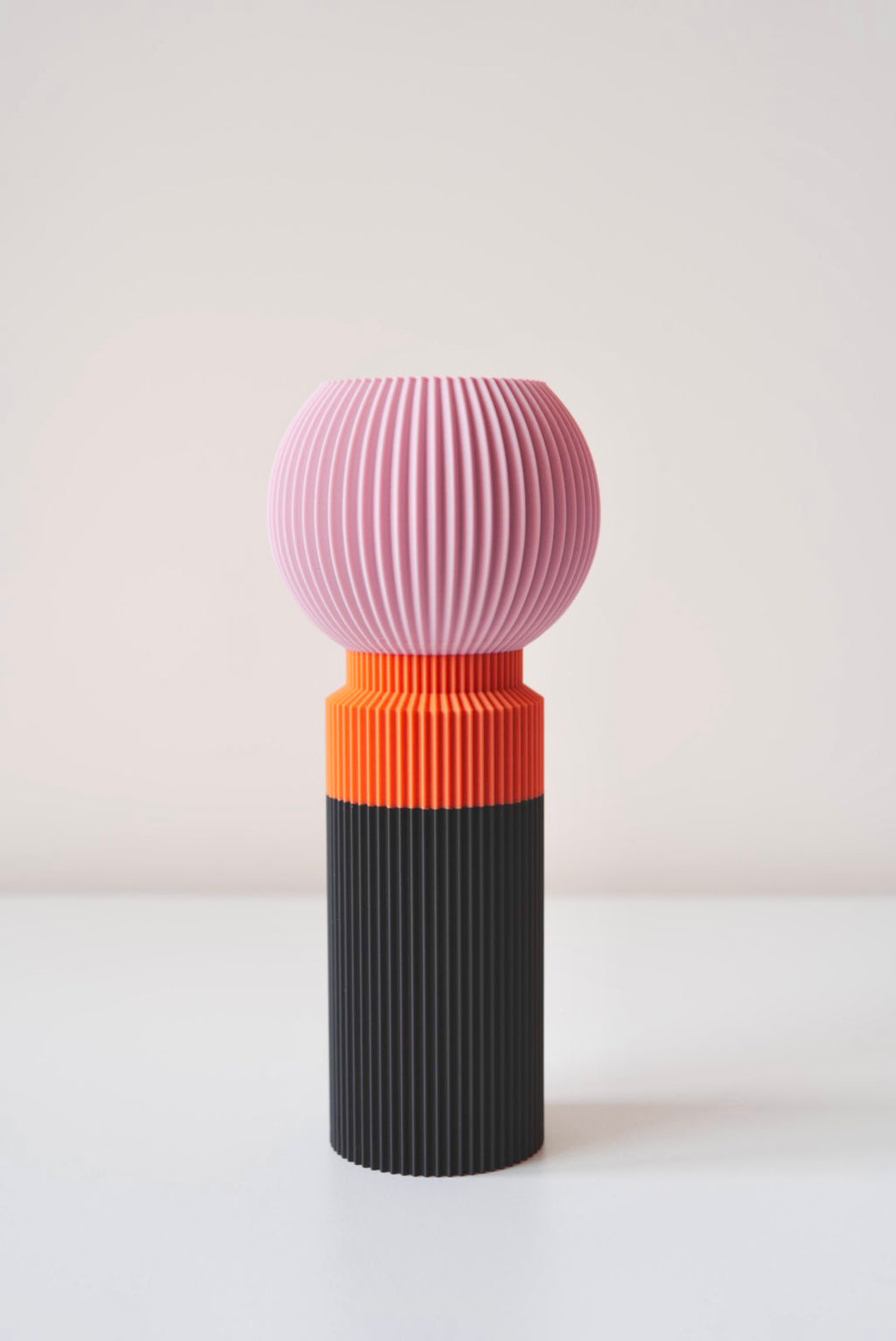Modern Designer Vase — Minimalist Artistic Flower Vase (Pink3)
