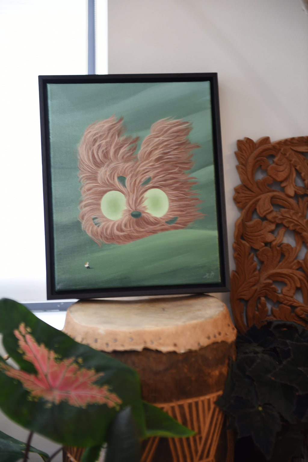 Windblown-Tawny Leopard