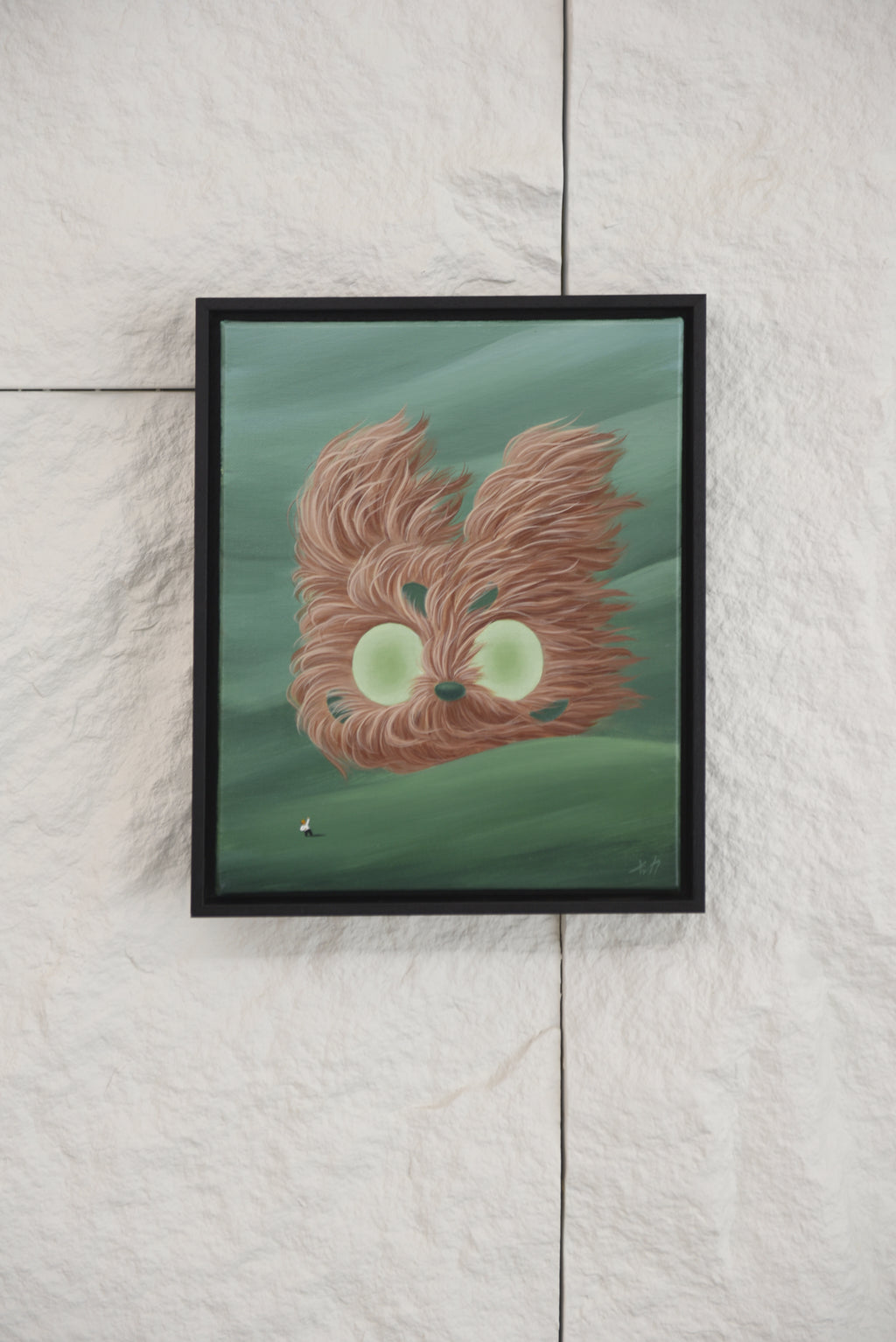 Windblown-Tawny Leopard