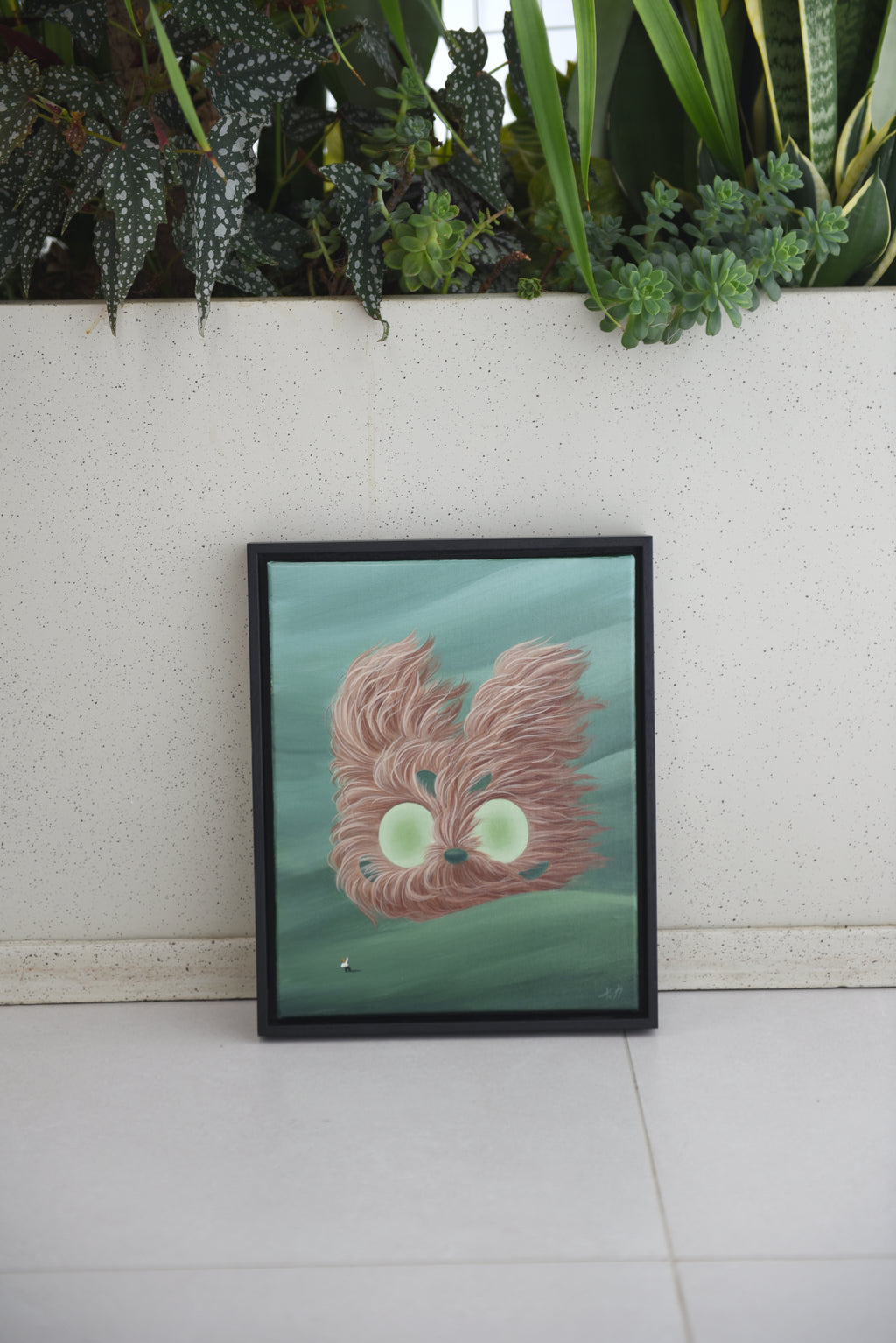 Windblown-Tawny Leopard