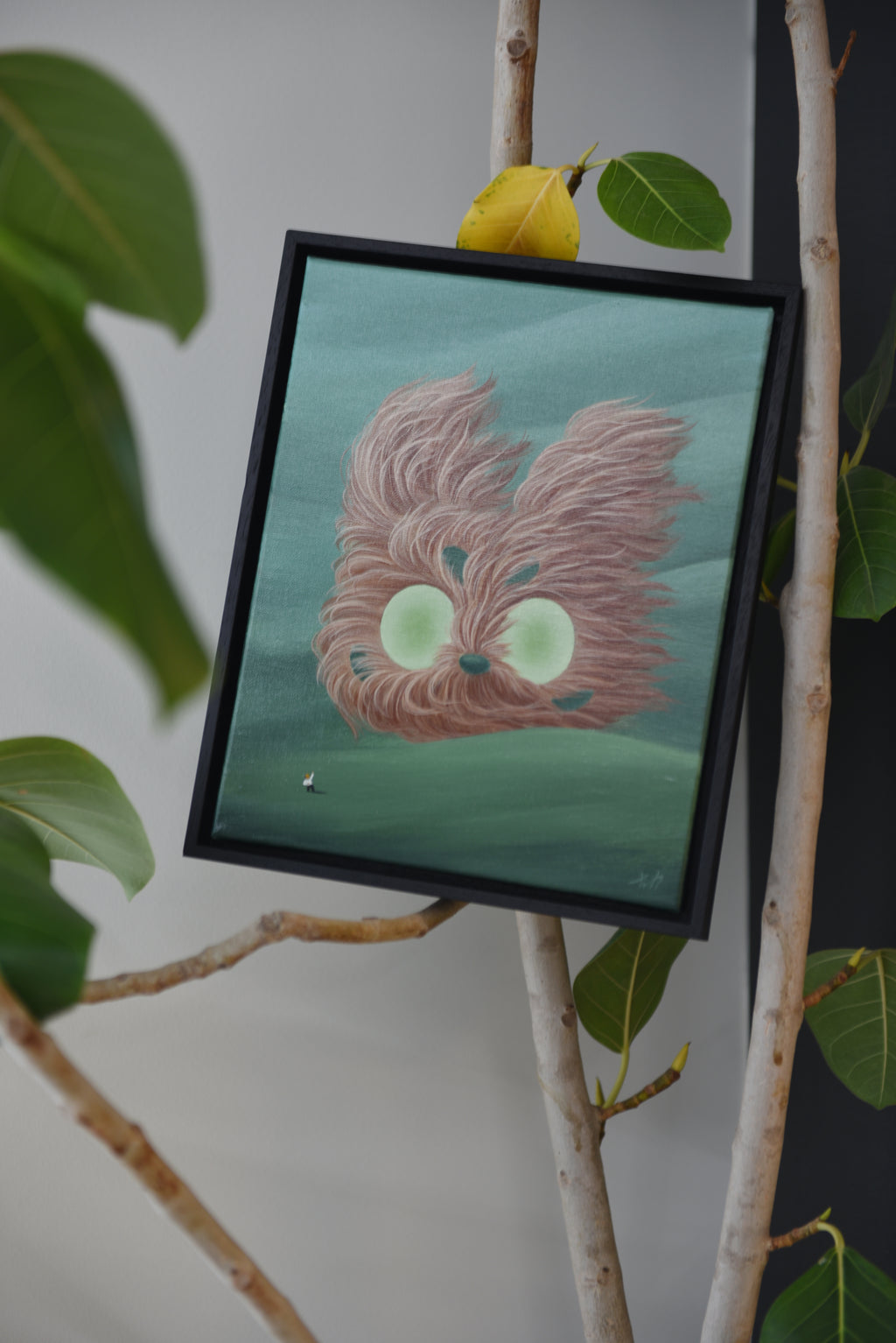 Windblown-Tawny Leopard