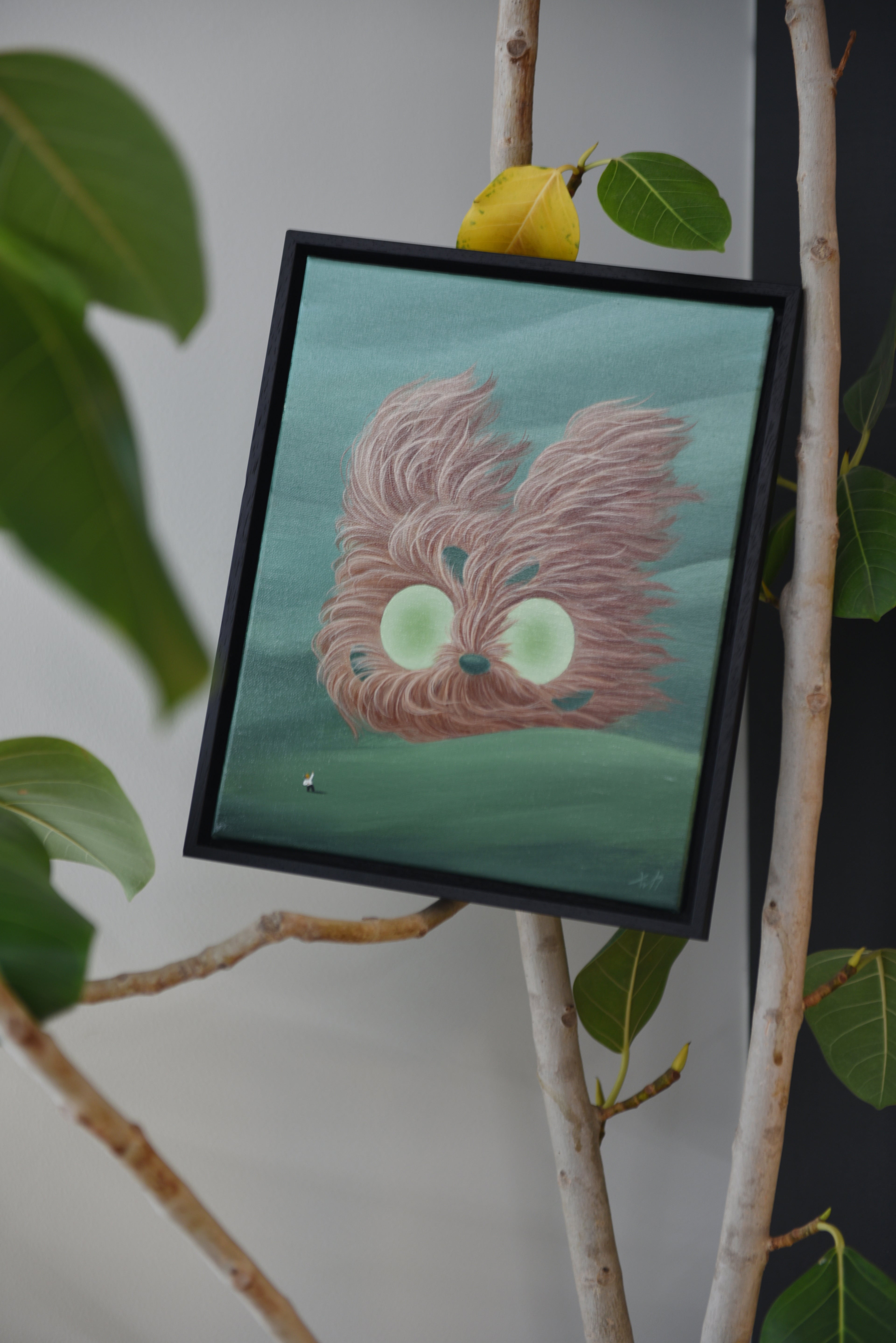 Windblown-Tawny Leopard