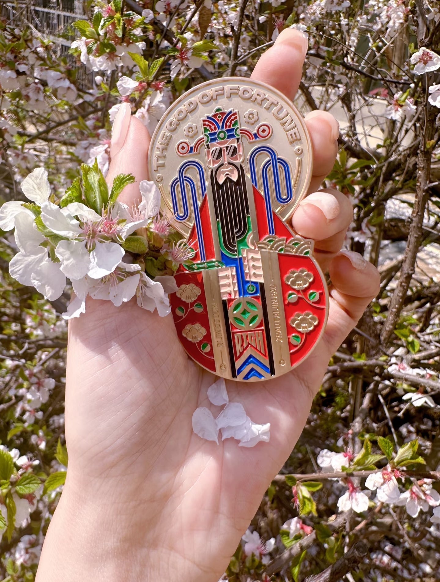 Fridge Magnets-God of Fortune, Mythical Guardians