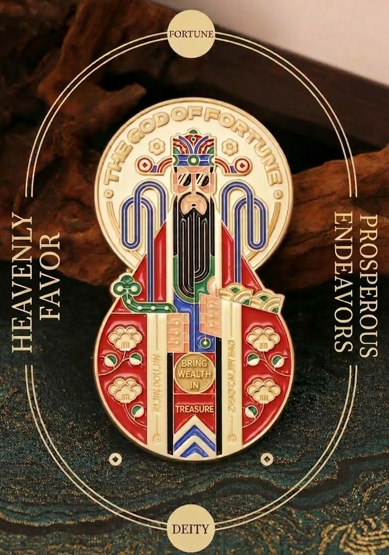 God of Fortune Magnet — Invite Abundance In