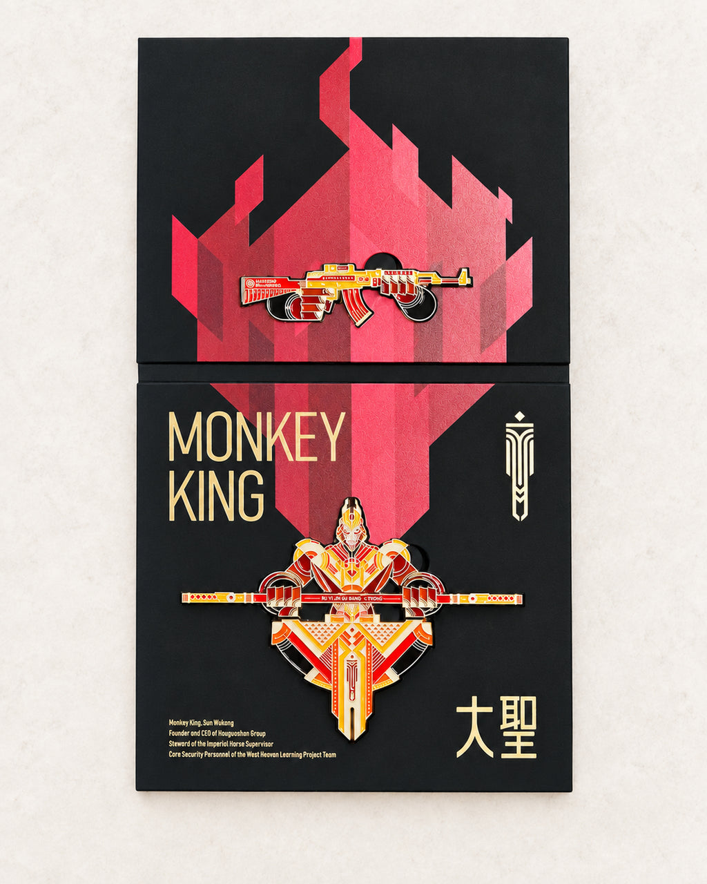 Monkey King Magnet — Keep Bold Energy Close