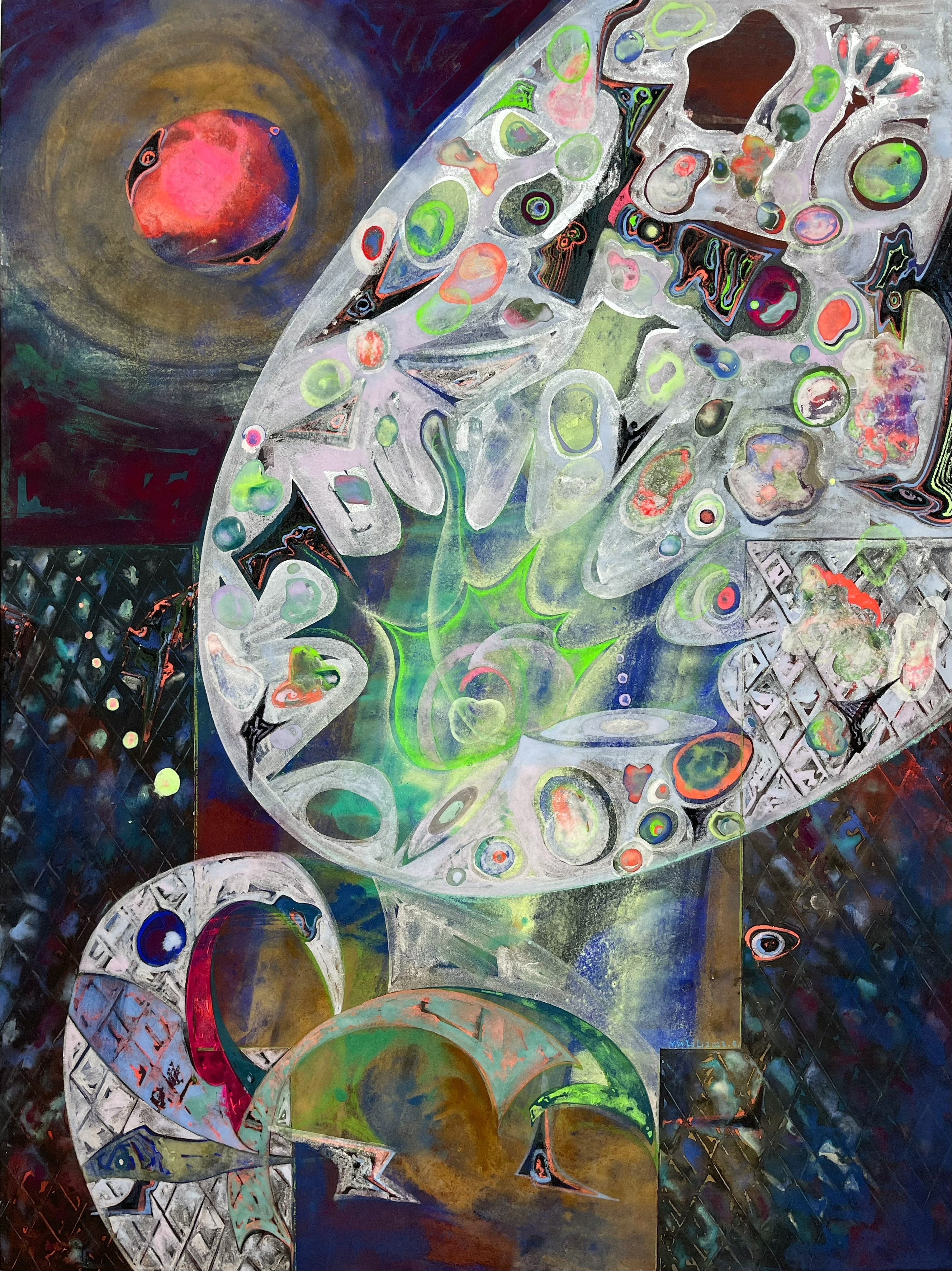 Solar System: A Historical Trace No. 3