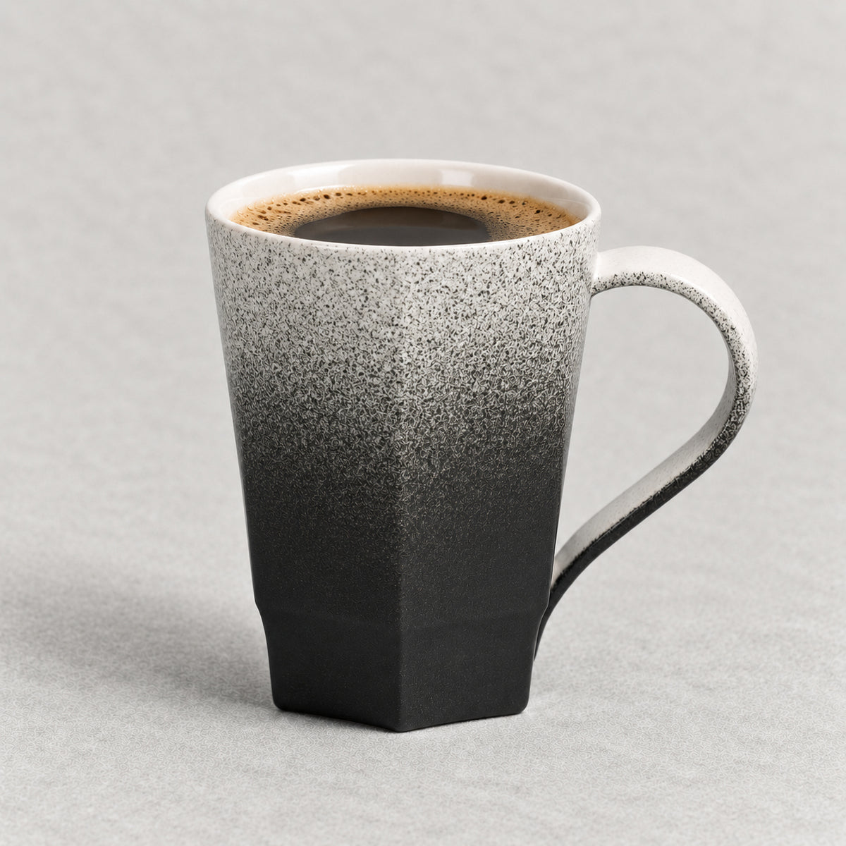 Singular Black Gradient Ceramic Mug