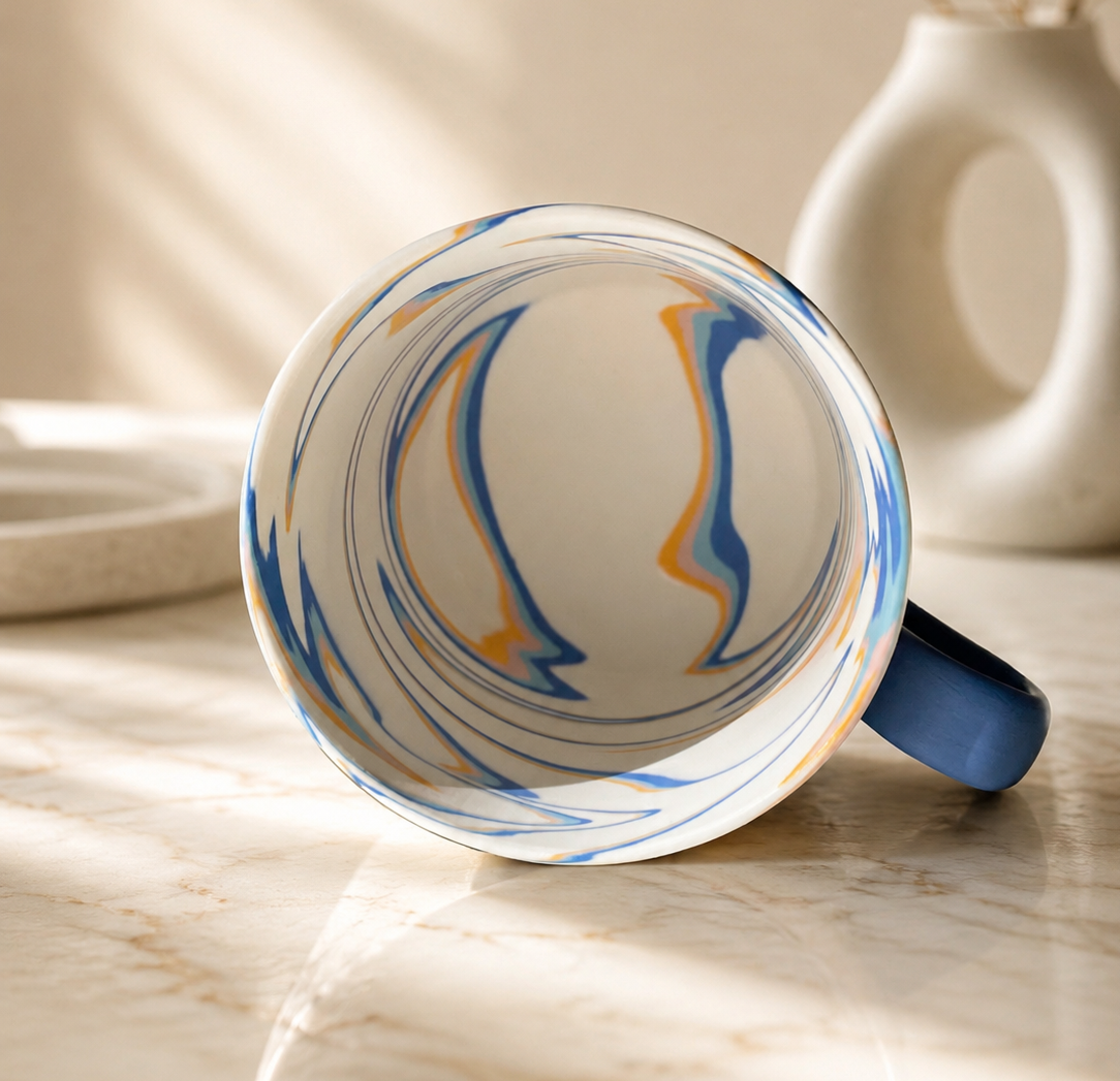 The Singular Fluid Mug (Blue)