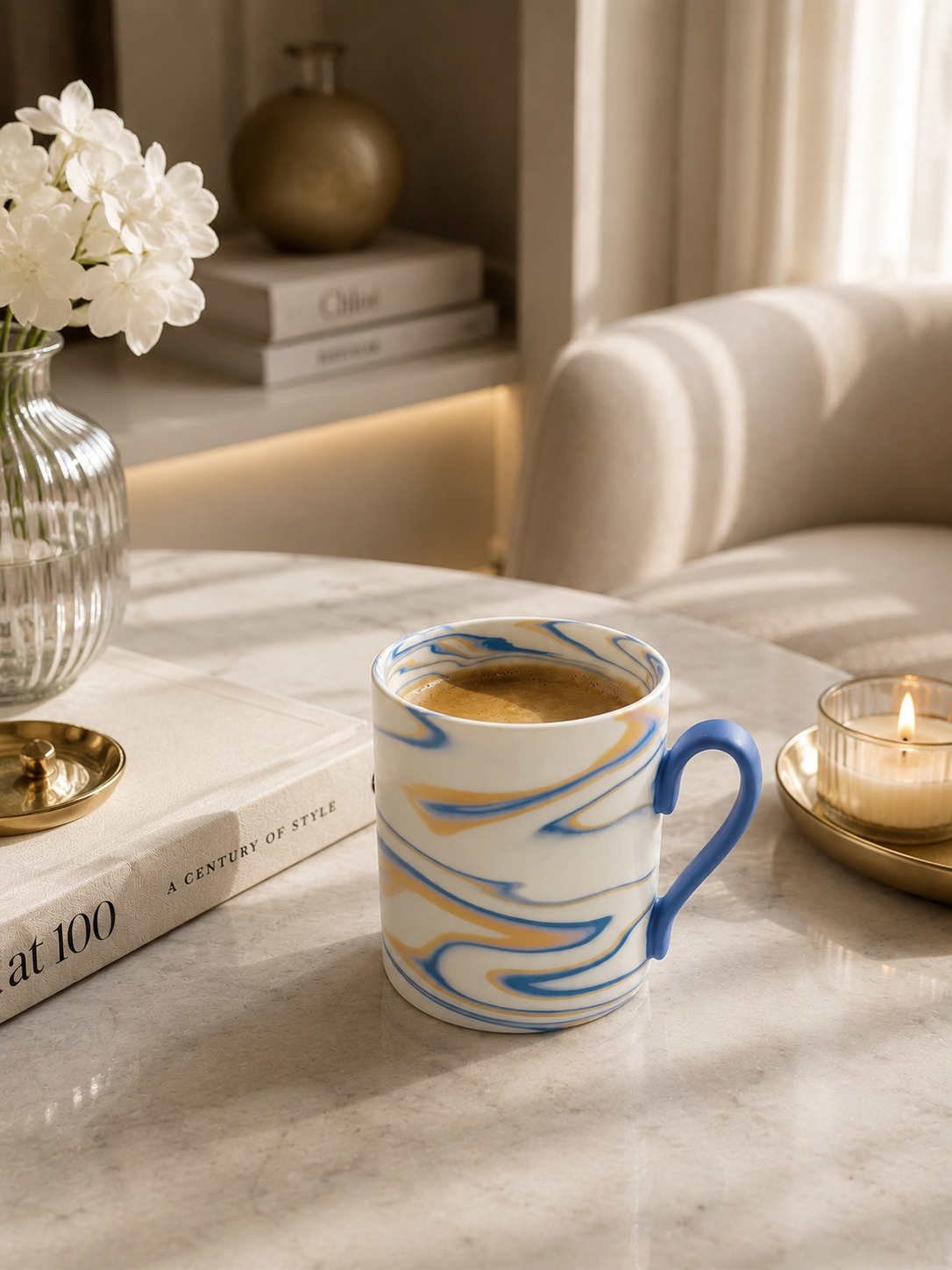 The Singular Fluid Mug (Blue)