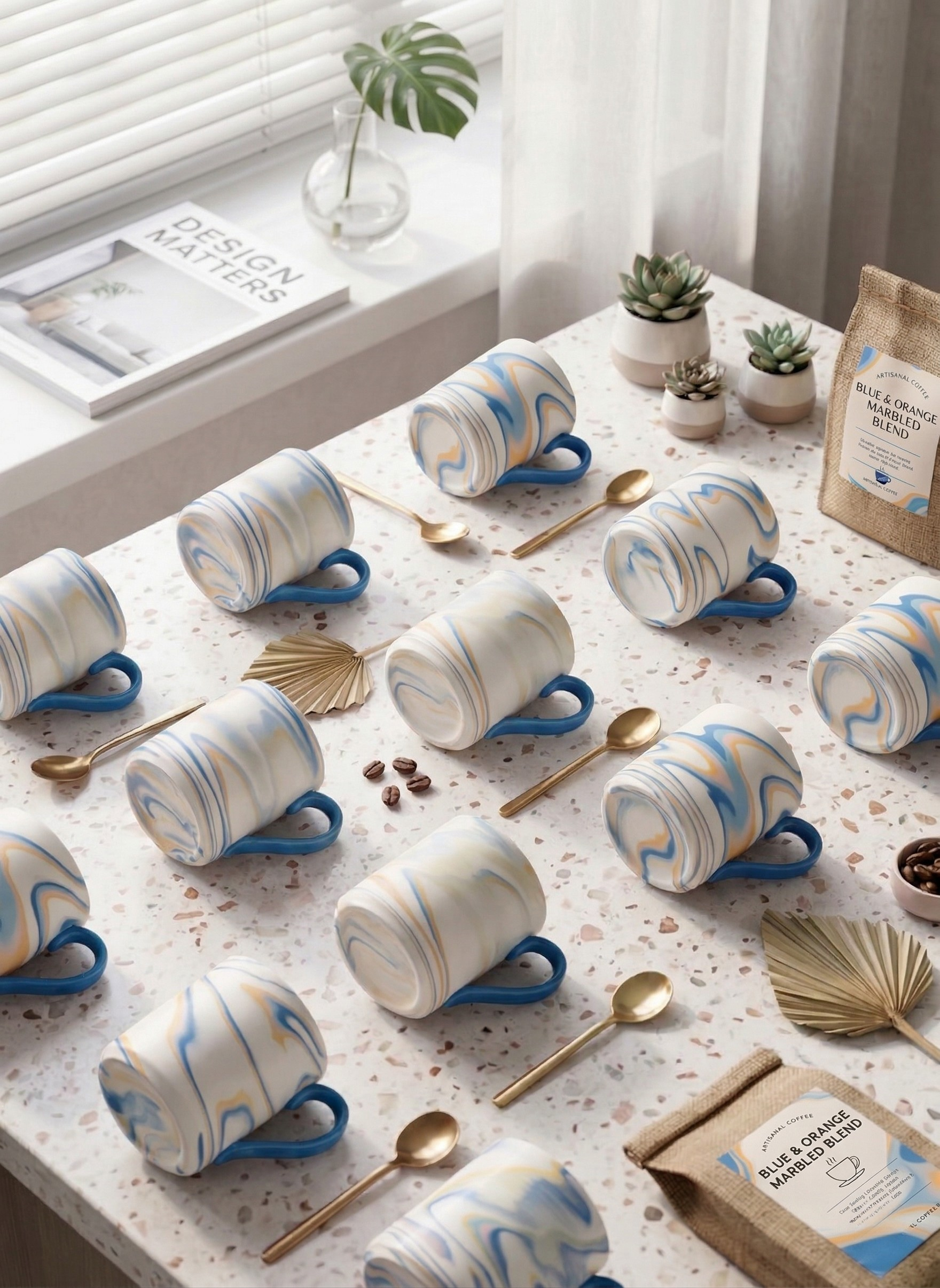 The Singular Fluid Mug (Blue)