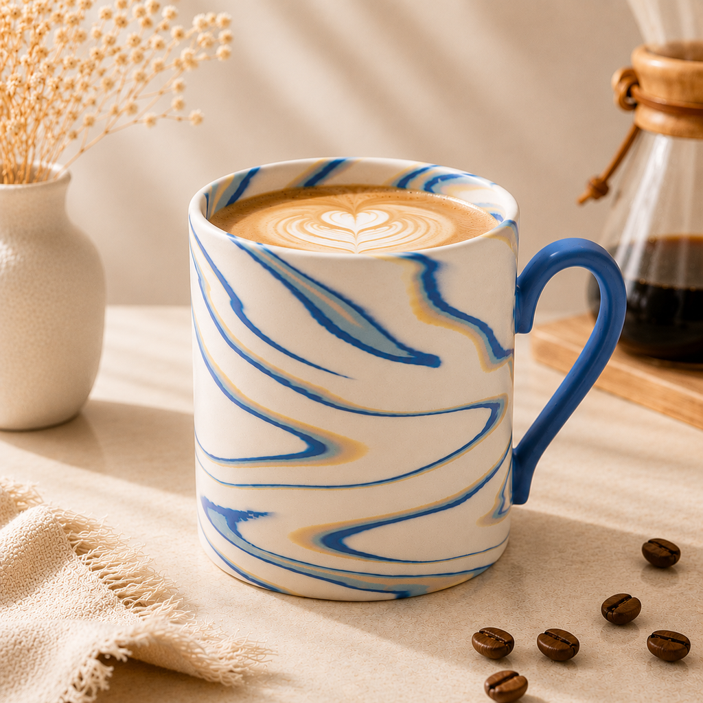 The Singular Fluid Mug (Blue)