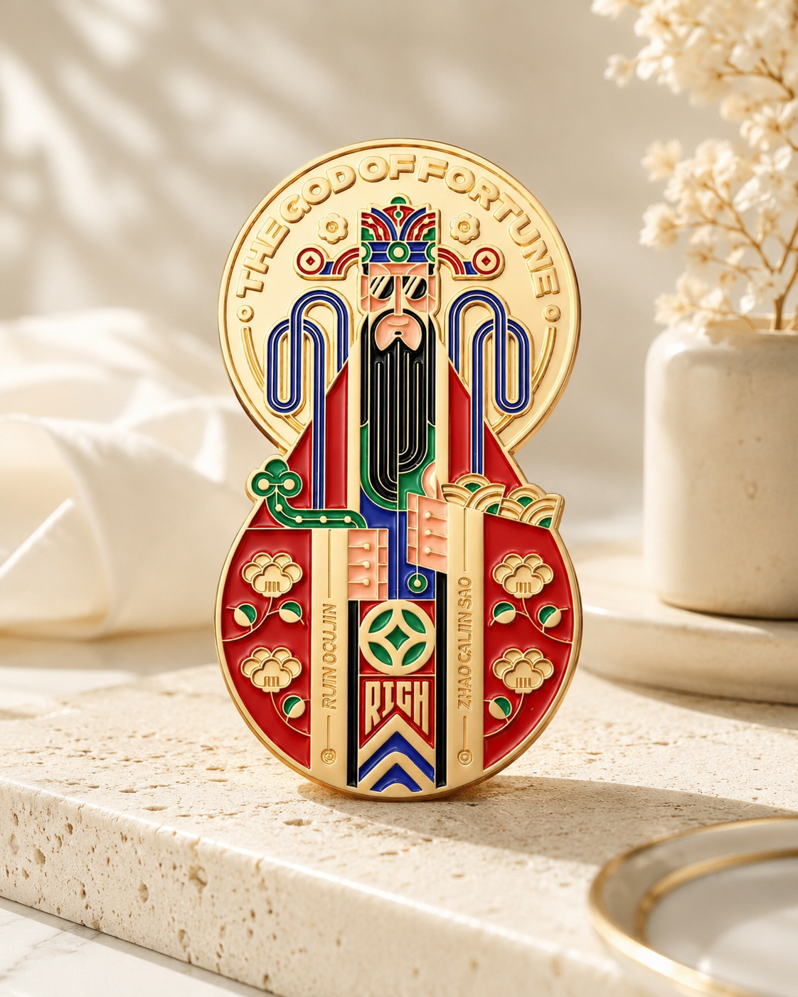 God of Fortune Magnet — Invite Abundance In
