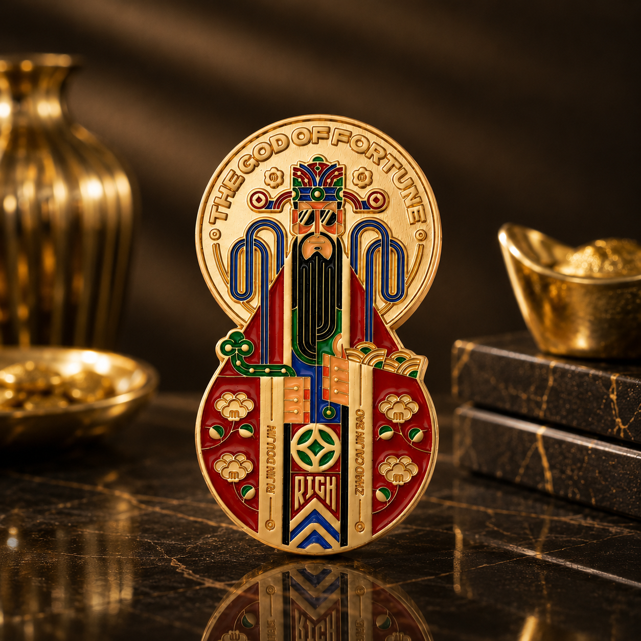 God of Fortune Magnet — Invite Abundance In