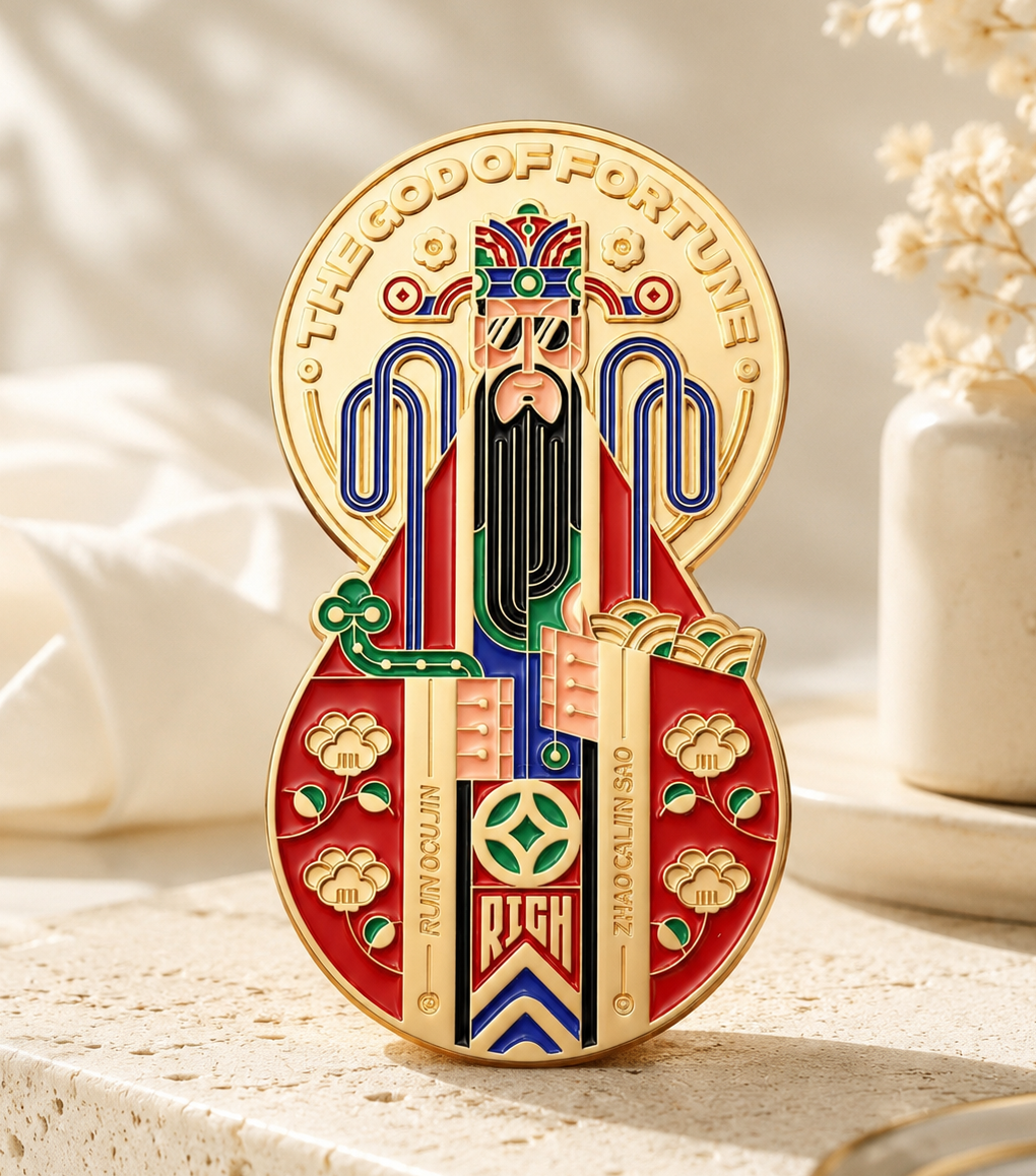 God of Fortune Magnet — Invite Abundance In