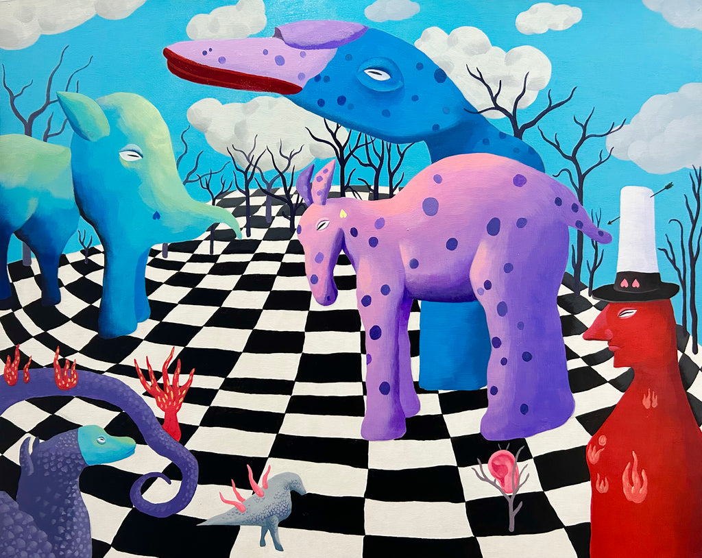 The Magician and His Animal Props