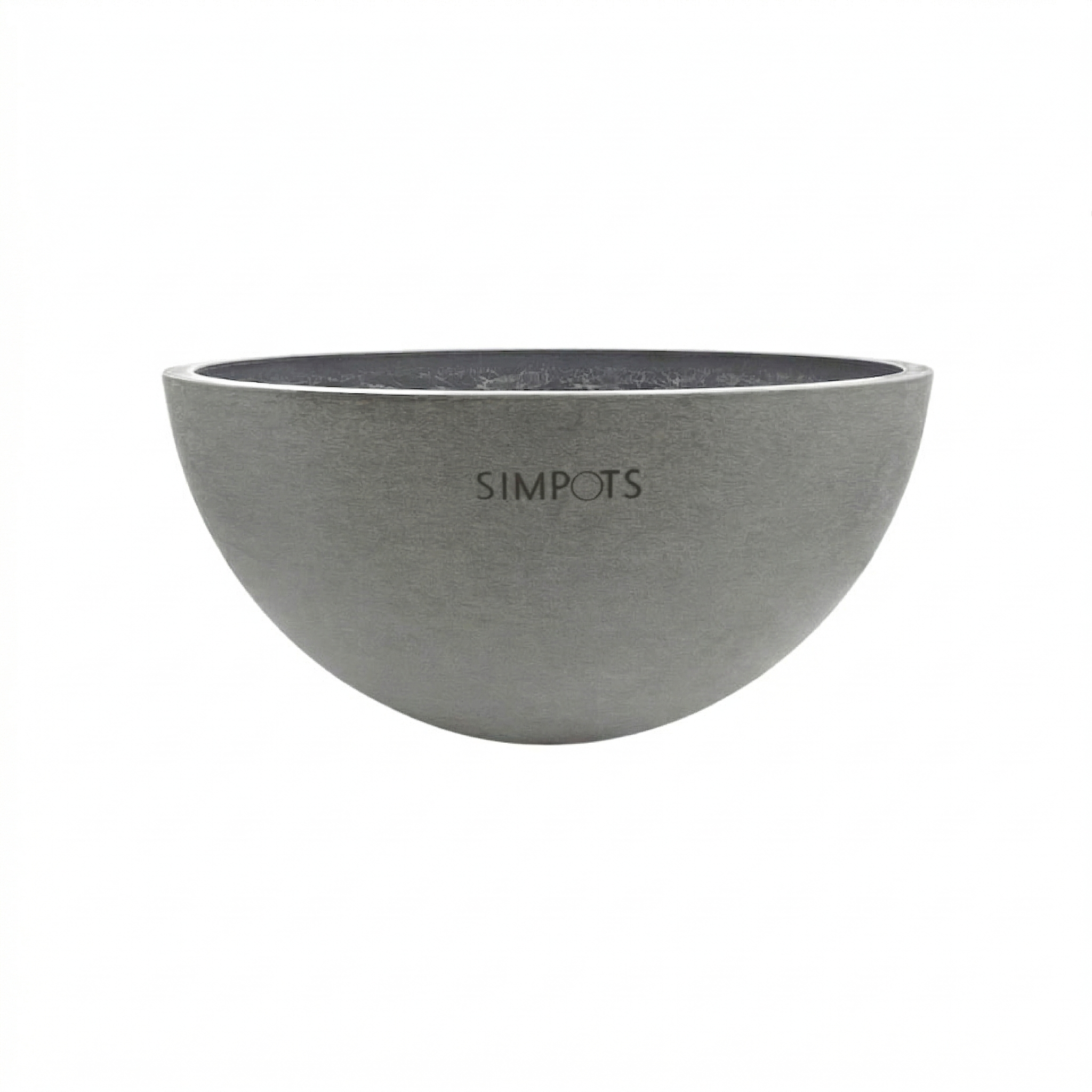 The Orb Sculptural Planter (Gray)