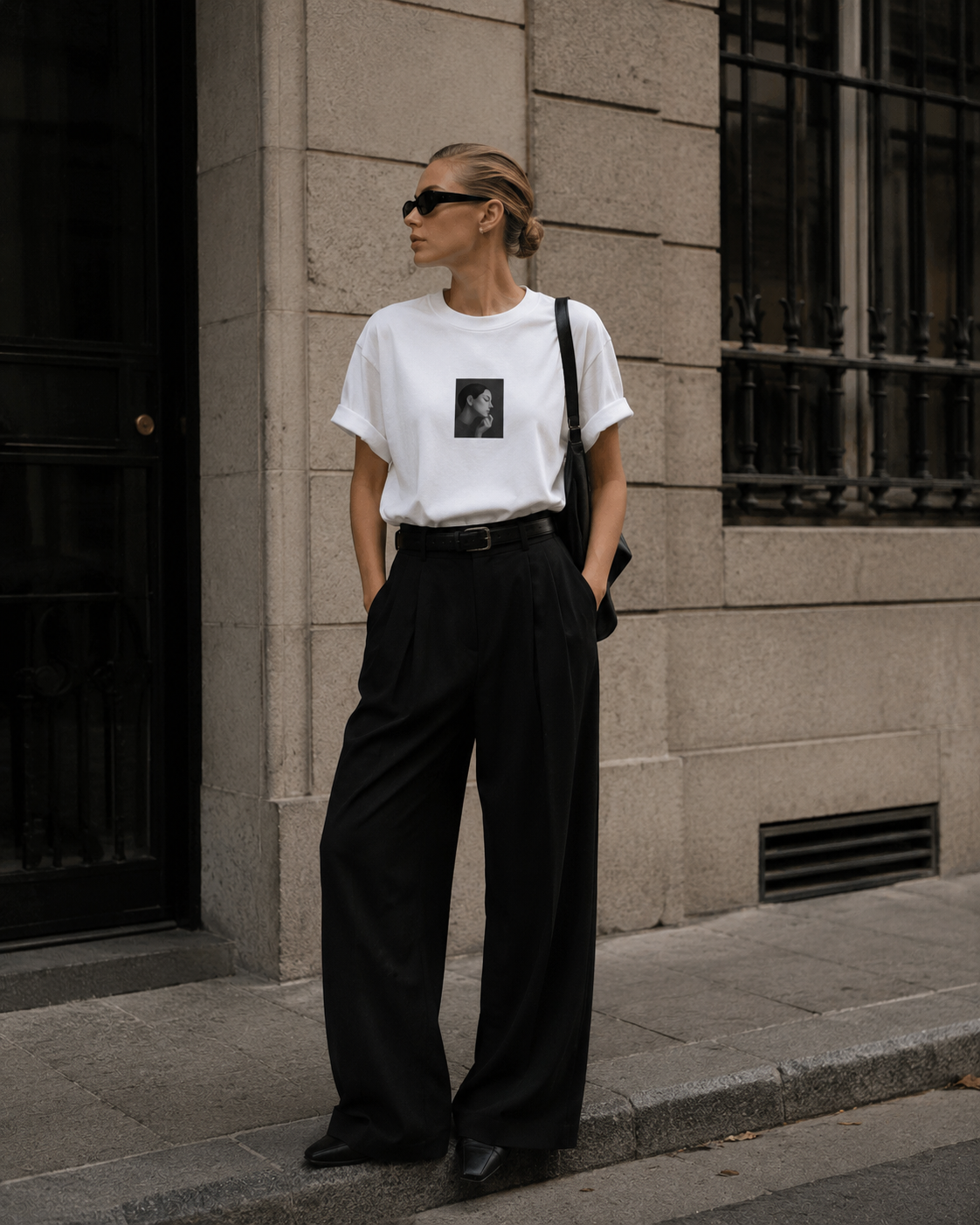 Silent Muse | Wearable Art T-Shirt (darkgray)