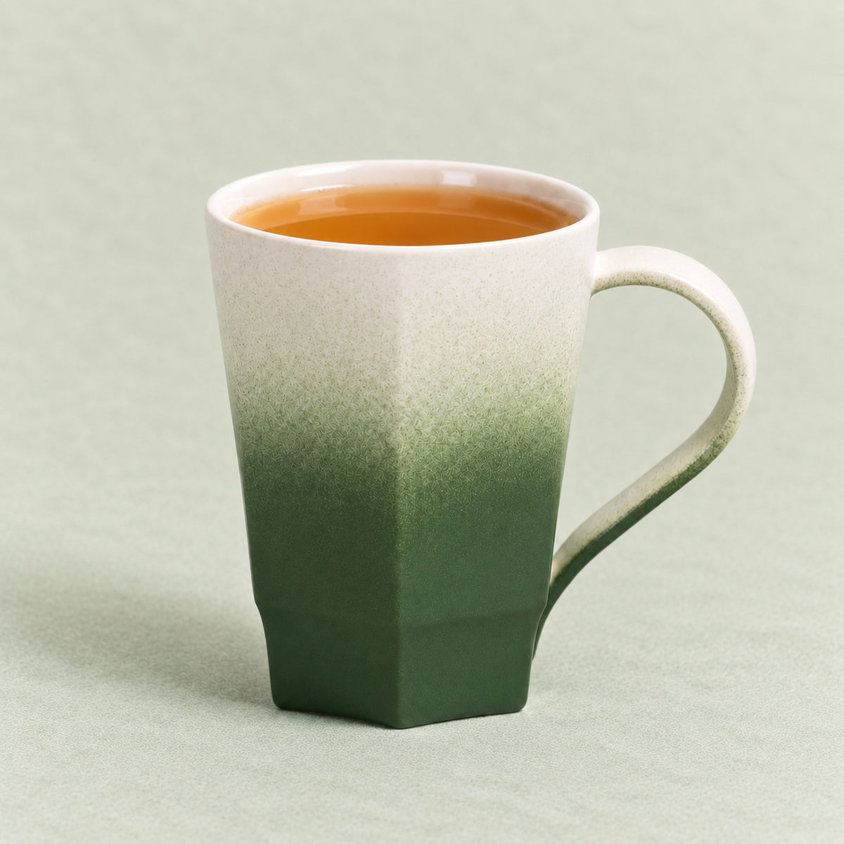Singular Green Gradient Ceramic Mug