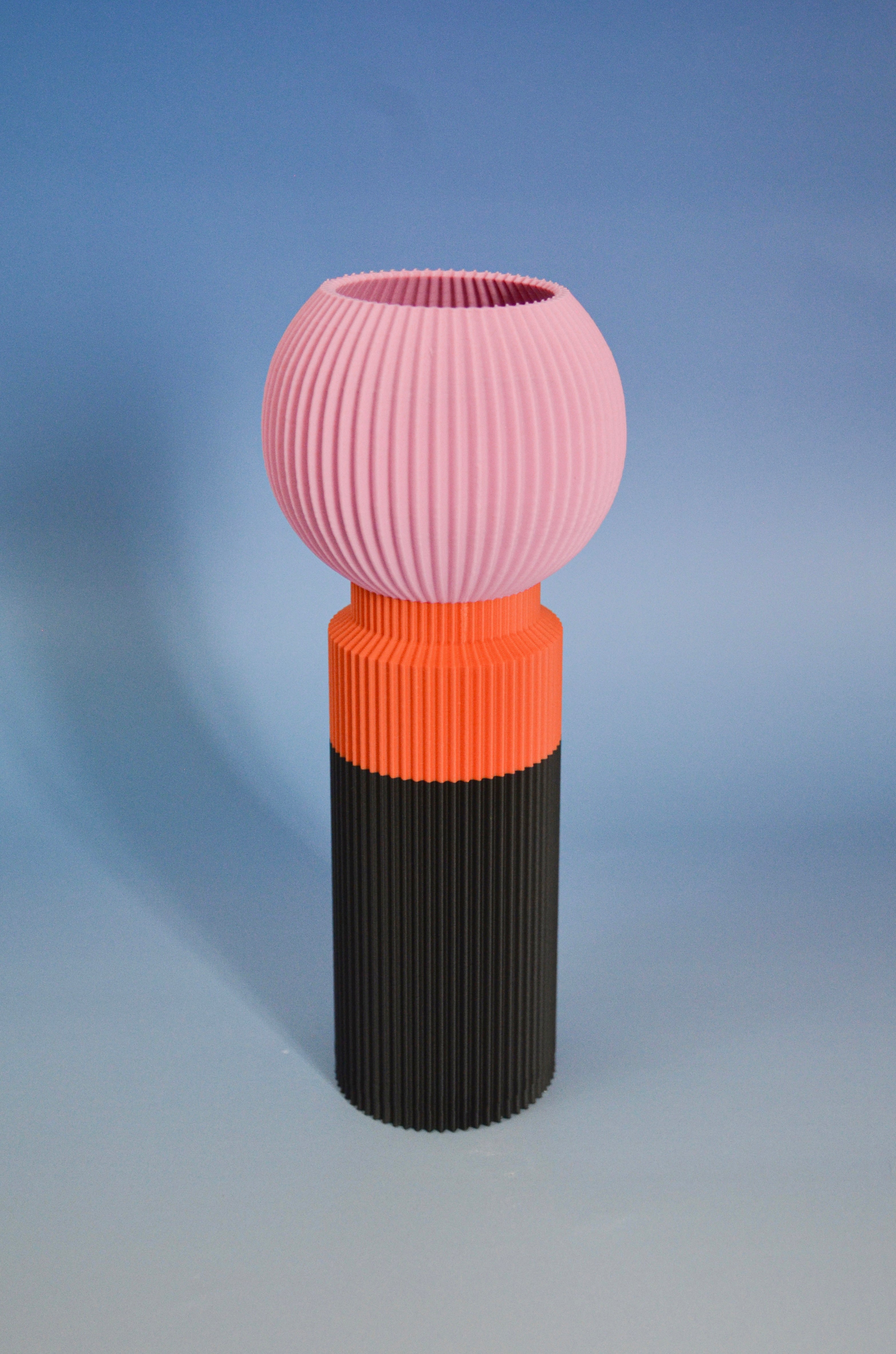 Modern Designer Vase — Minimalist Artistic Flower Vase (Pink2)