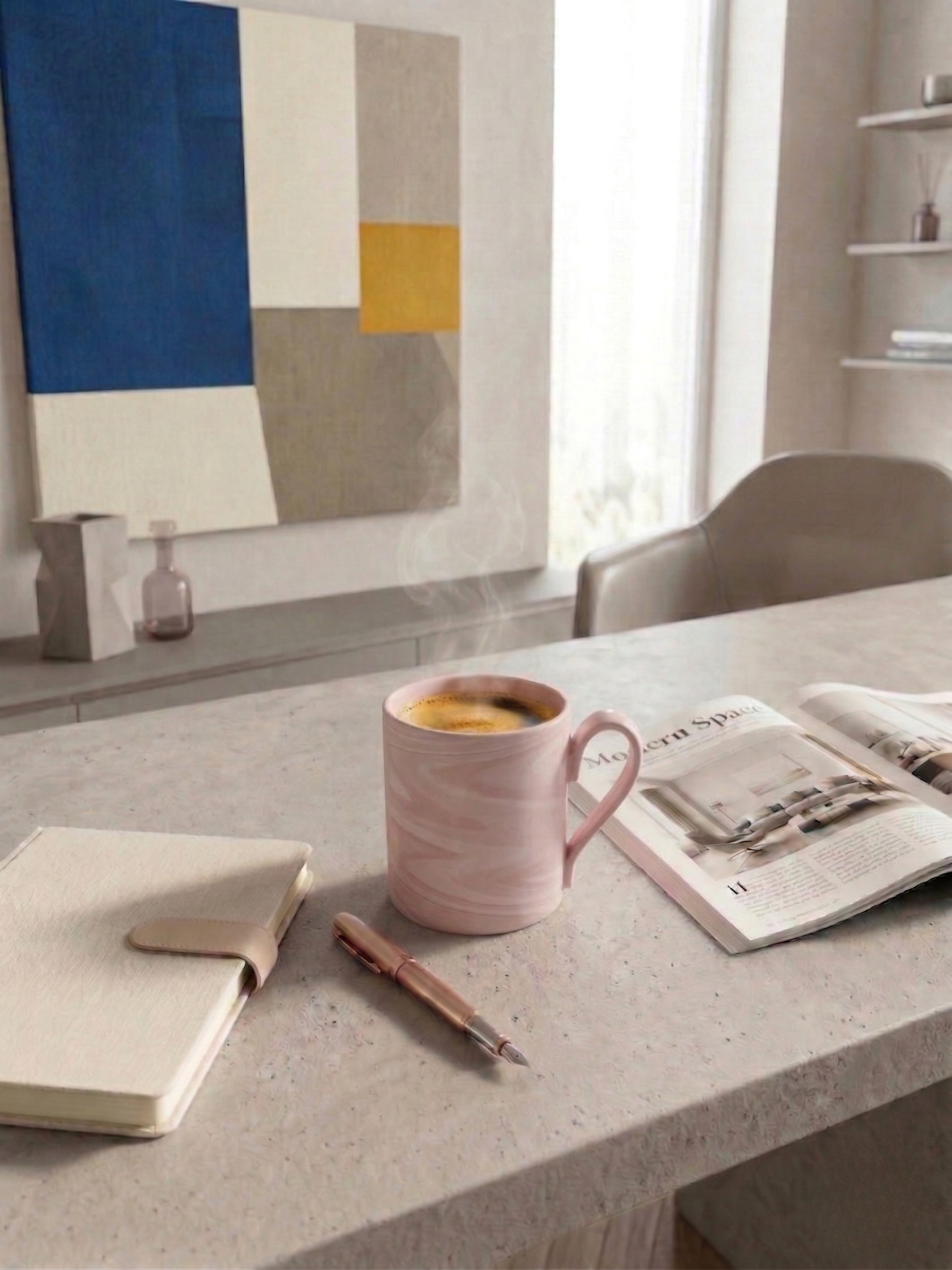 The Singular Fluid Mug (Pink)